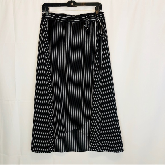 Green Envelope Dresses & Skirts - Vintage LA boutique striped skirt Sz L made in USA